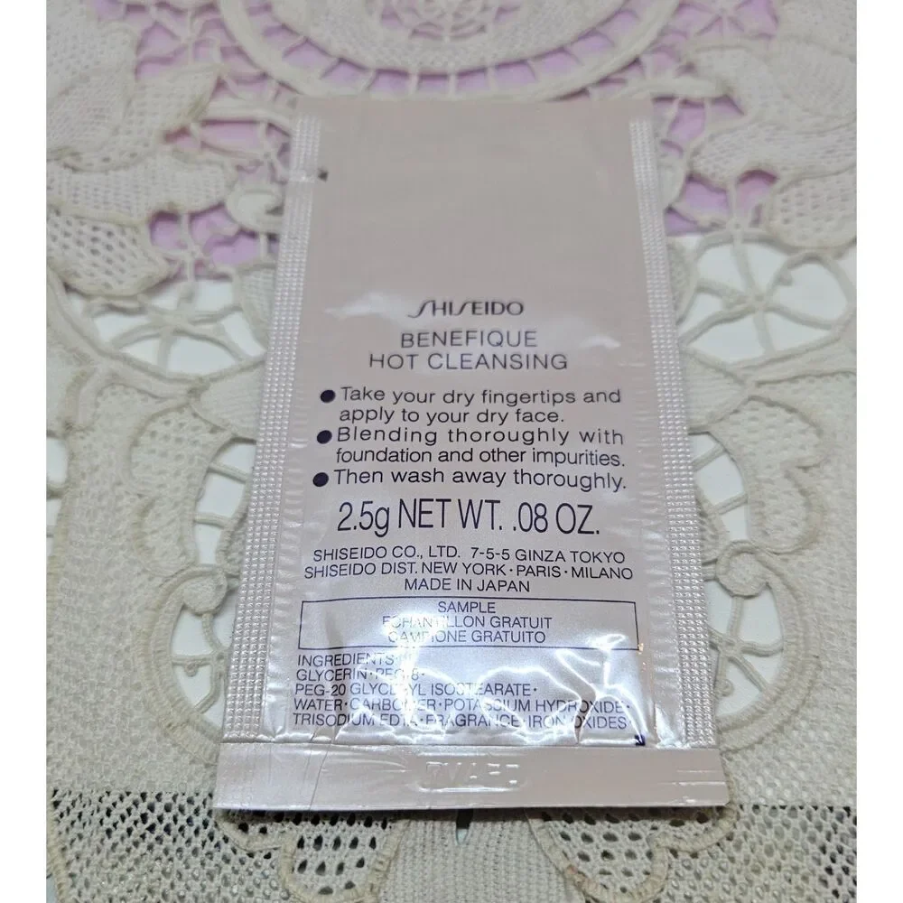 Shiseido/Cle De Peau / Clarins/ Strum High End Skincare Samples x13 New